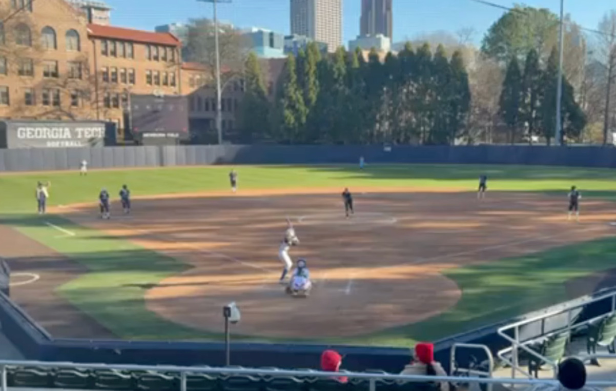 Lily Kwis Homerun at Georgia Tech